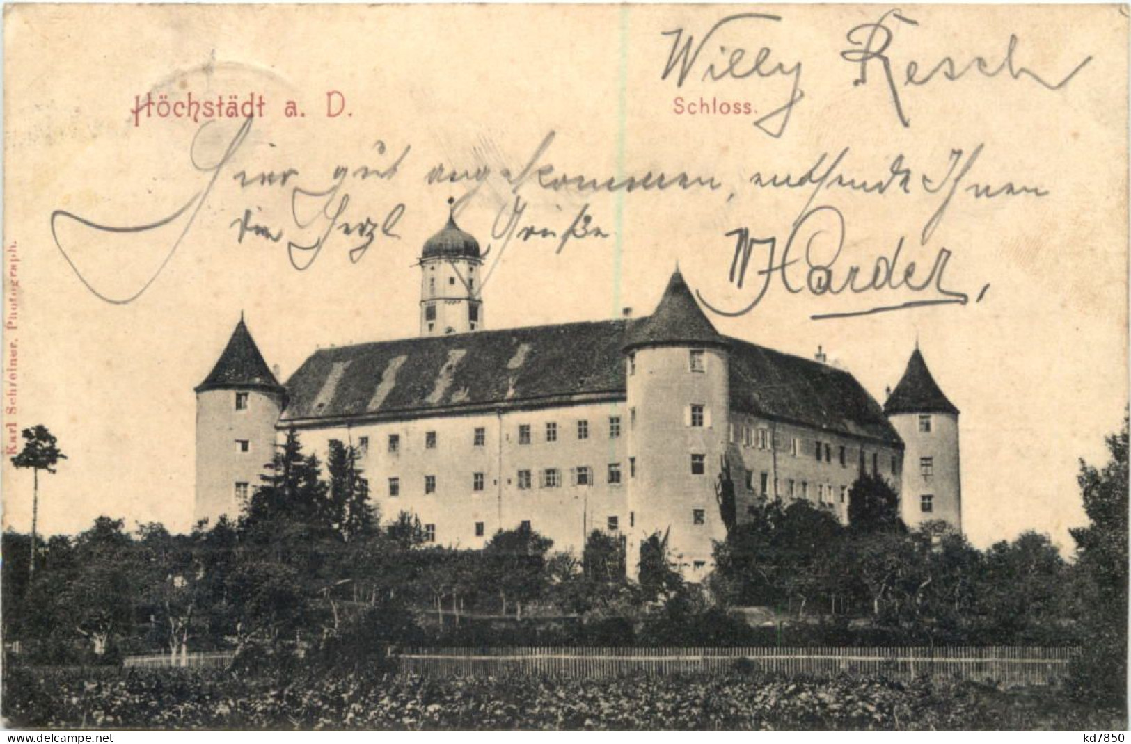 Höchstädt A. D. Schloss - Dillingen