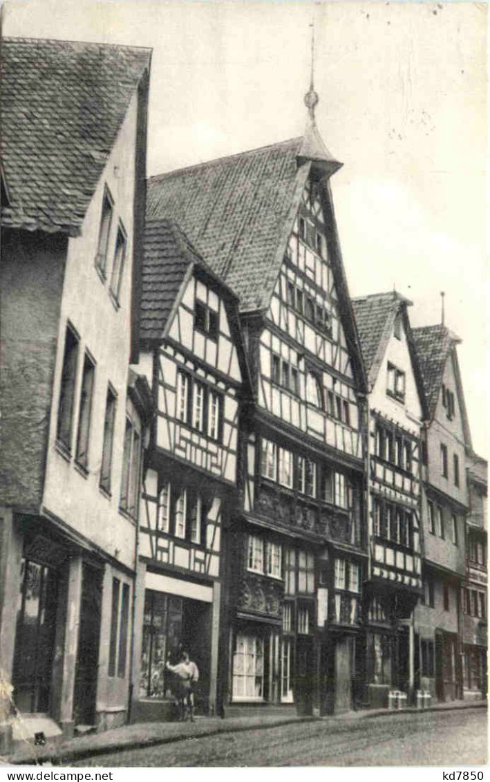 Bad Münstereifel - Alte Fachwerkhäuser - Bad Muenstereifel