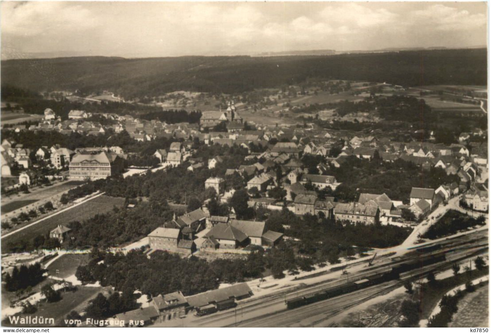 Walldürn Im Odenwald Vom Flugzeug - Mosbach