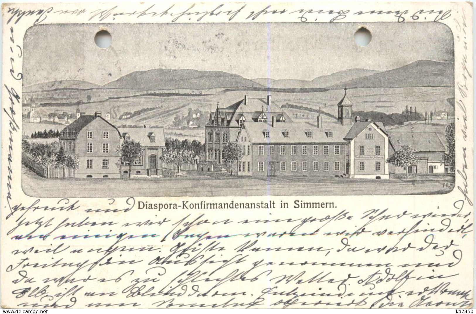 Simmern Hunsrück - Diaspora Konfirmandenanstalt - Simmern