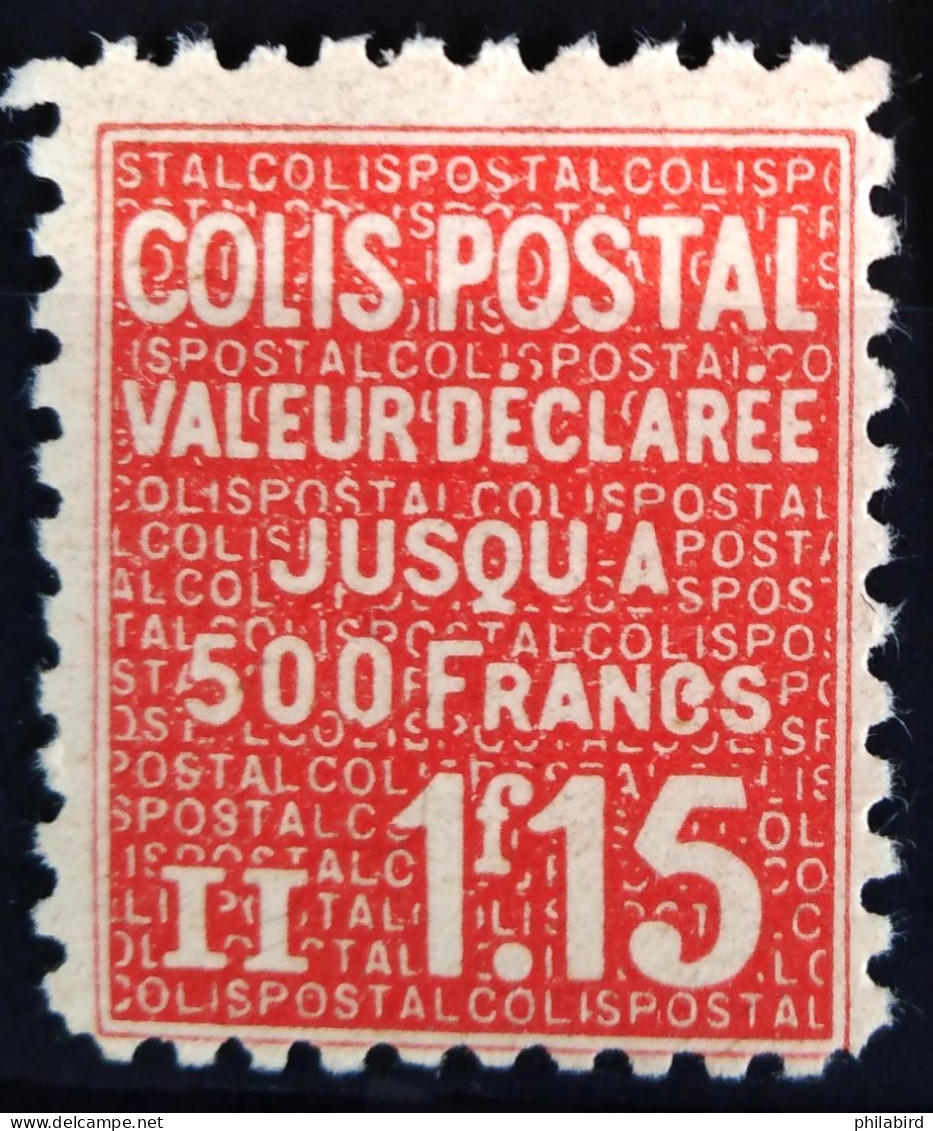 FRANCE                          COLIS POSTAUX   N° 164                        NEUF* - Ungebraucht