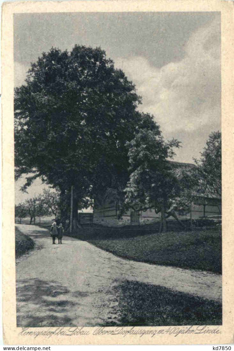 Herwigsdorf Bei Löbau - Oberer Dorfausgang - Goerlitz