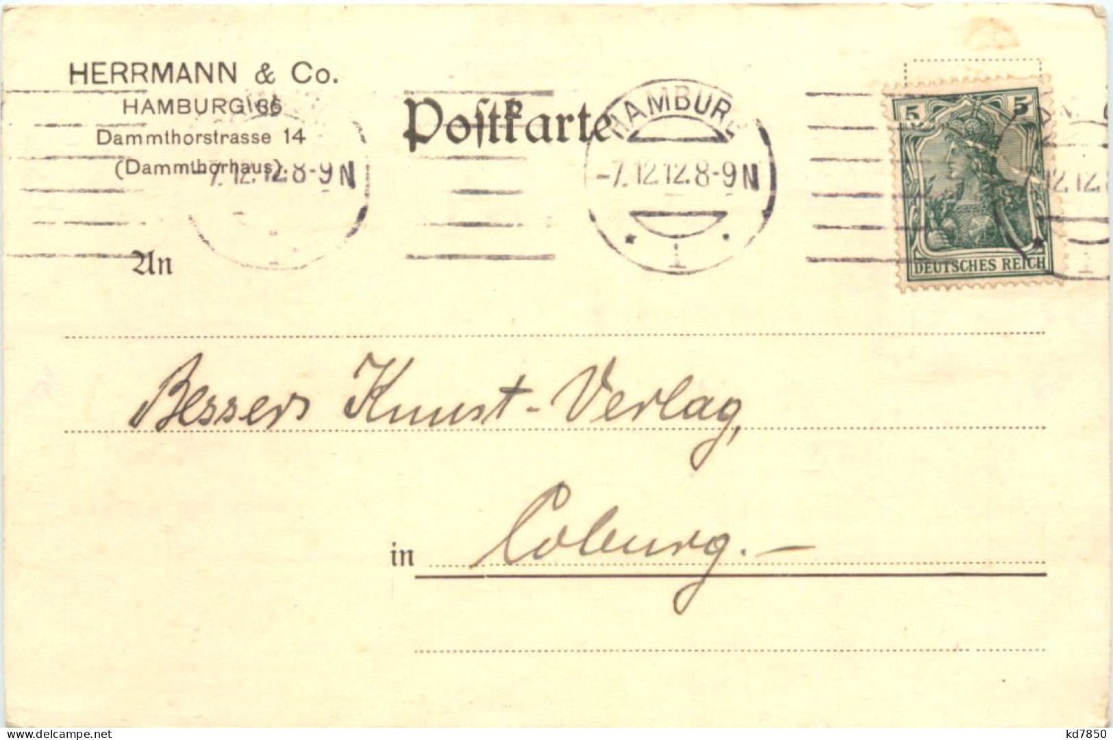 Hamburg - Herrmann & Co. - Other & Unclassified