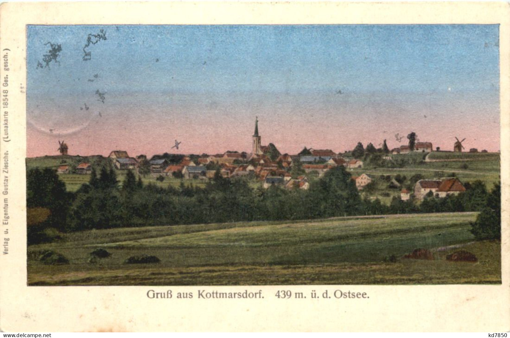 Gruß Aus Kottmarsdorf - Lunakarte - Goerlitz