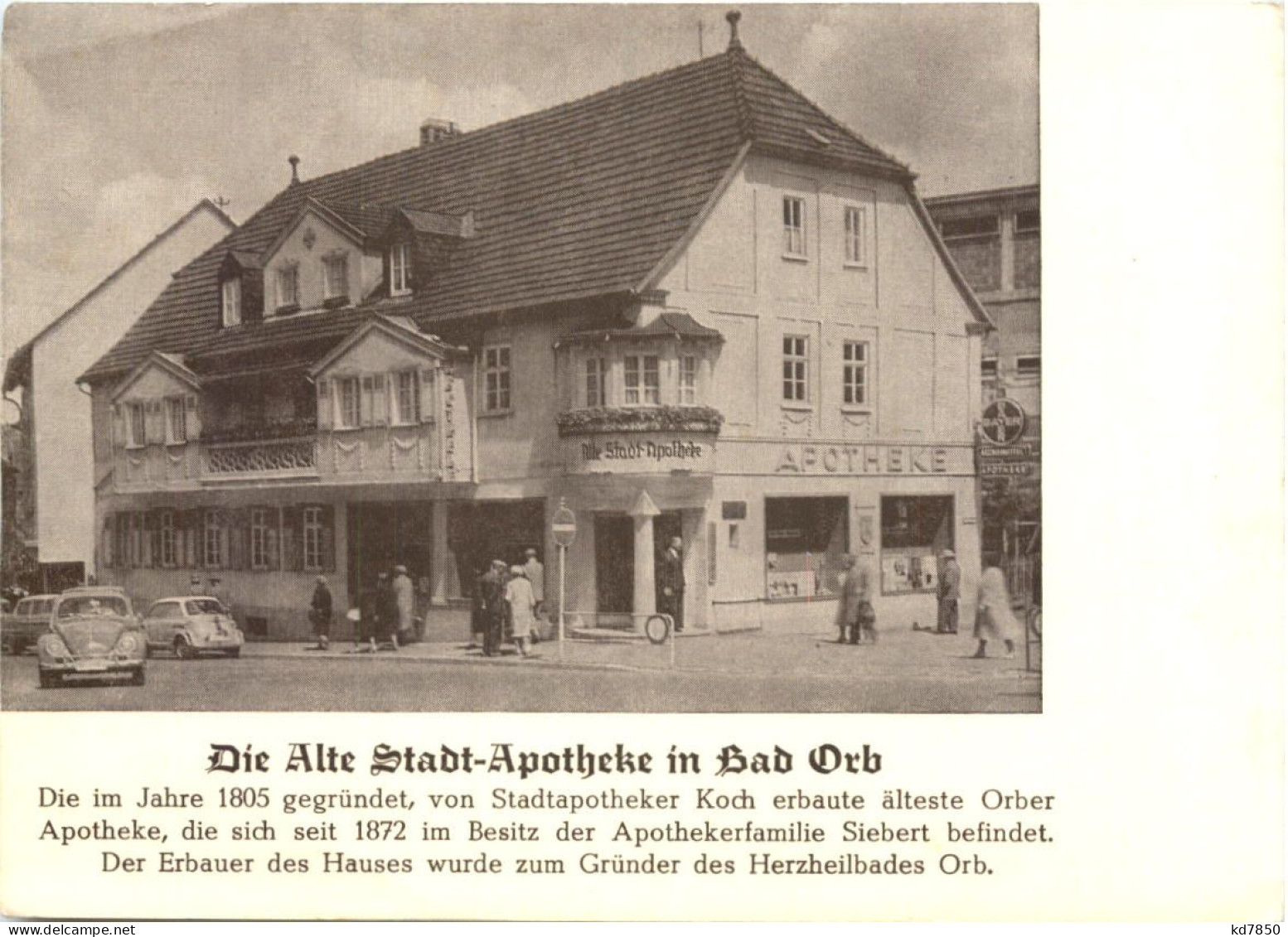 Bad Orb - Die Alte Stadt Apotheke - Bad Orb