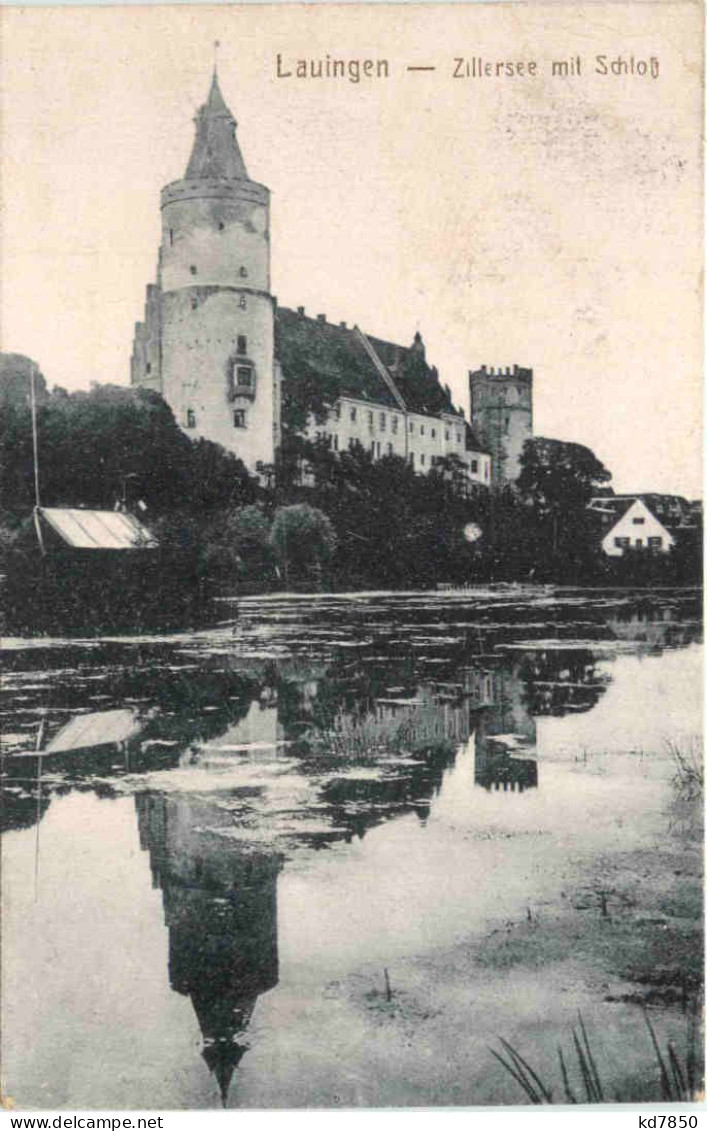 Lauingen - Zillersee Mit Schloß - Dillingen