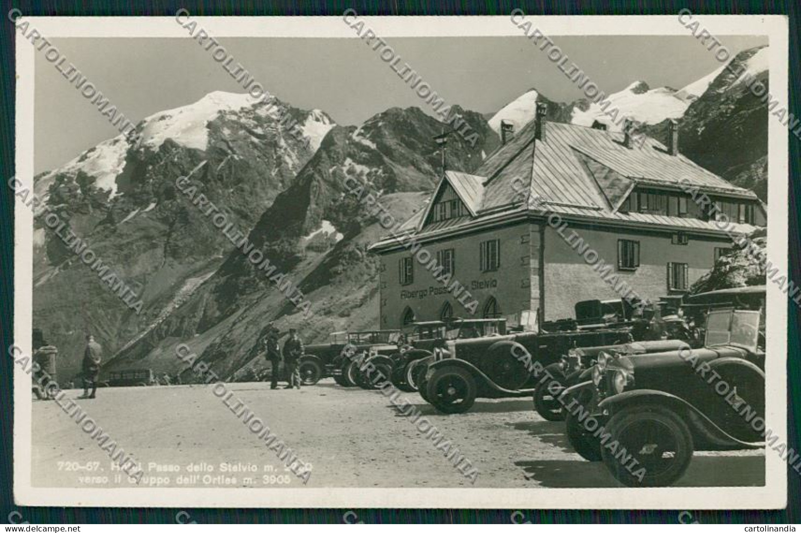 Sondrio Passo Stelvio Foto Cartolina QQ7559 - Sondrio