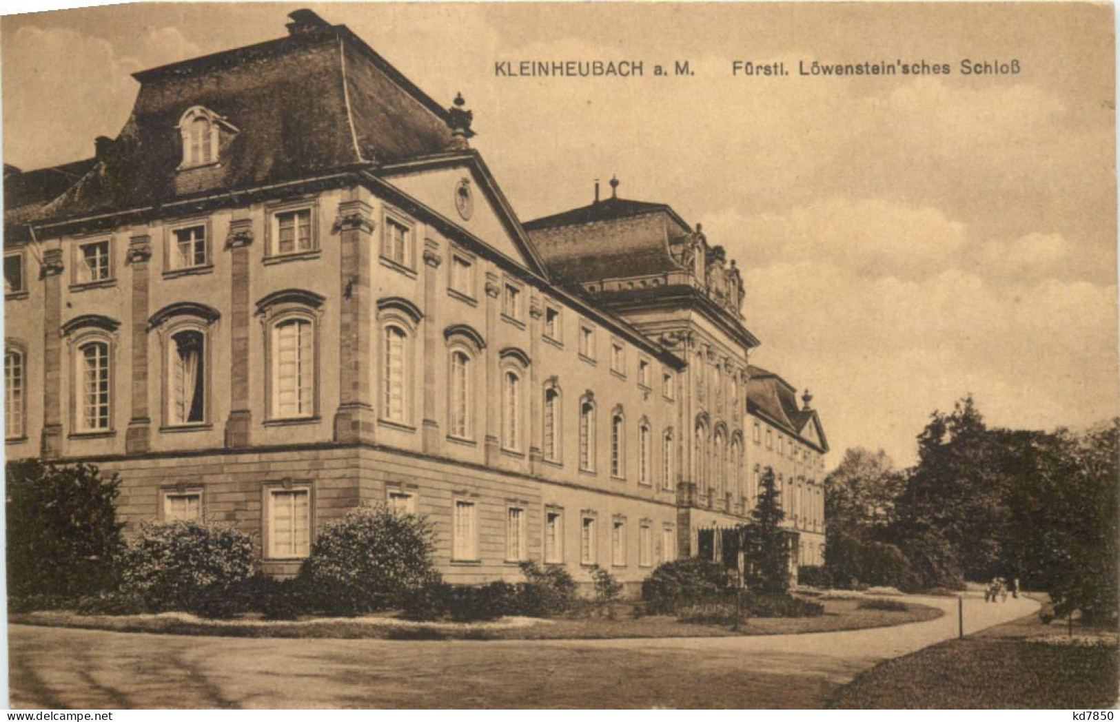 Kleinheubach - Fürstl. Löwensteinsches Schloß - Miltenberg A. Main