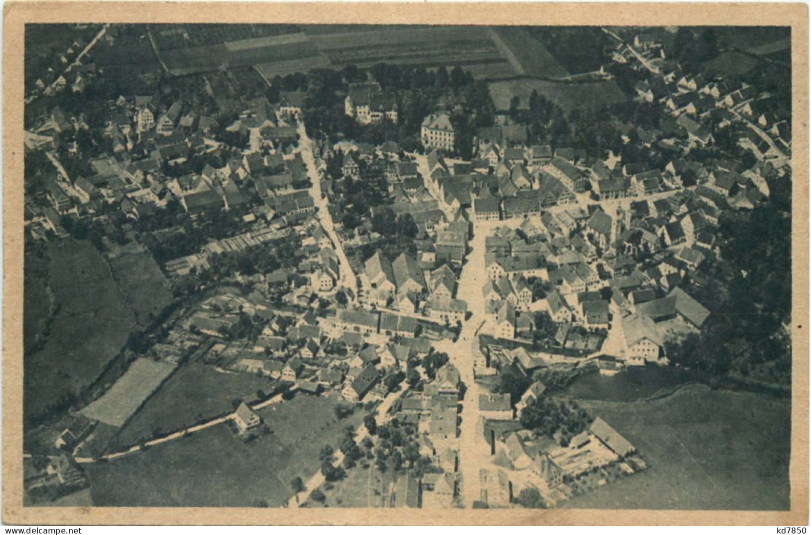 Wertingen I. Schwaben - Flugzeugaufnahme - Dillingen