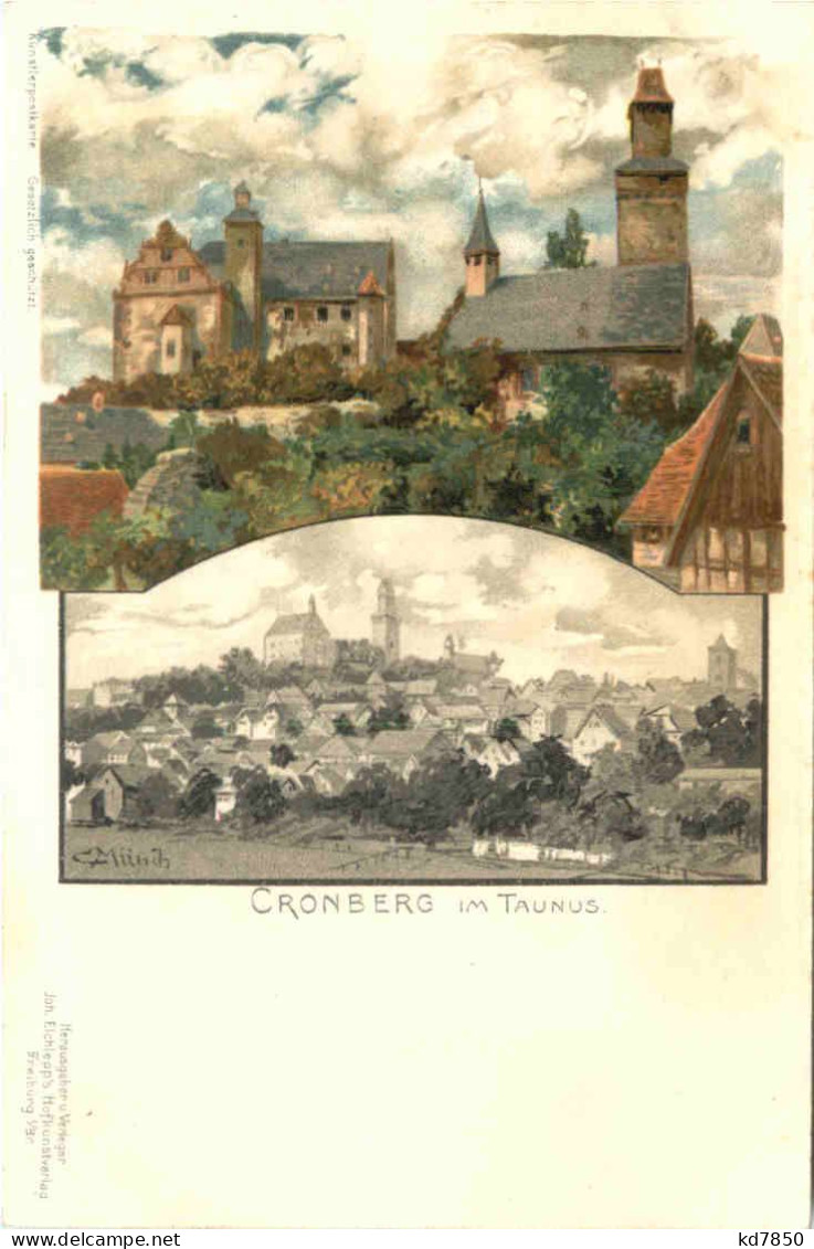 Cronberg Im Taunus - Litho - Kronberg