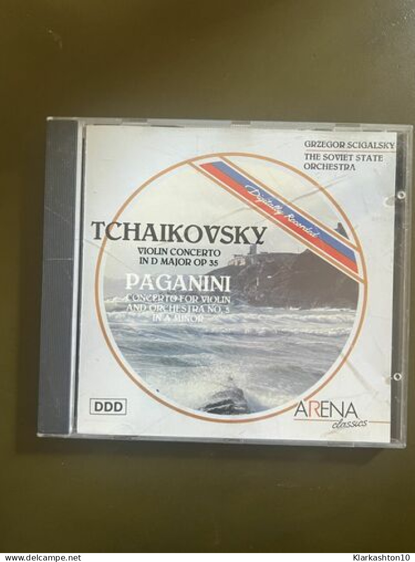 Tchaikovsky & Paganini: Violin Concertos CD - Other & Unclassified