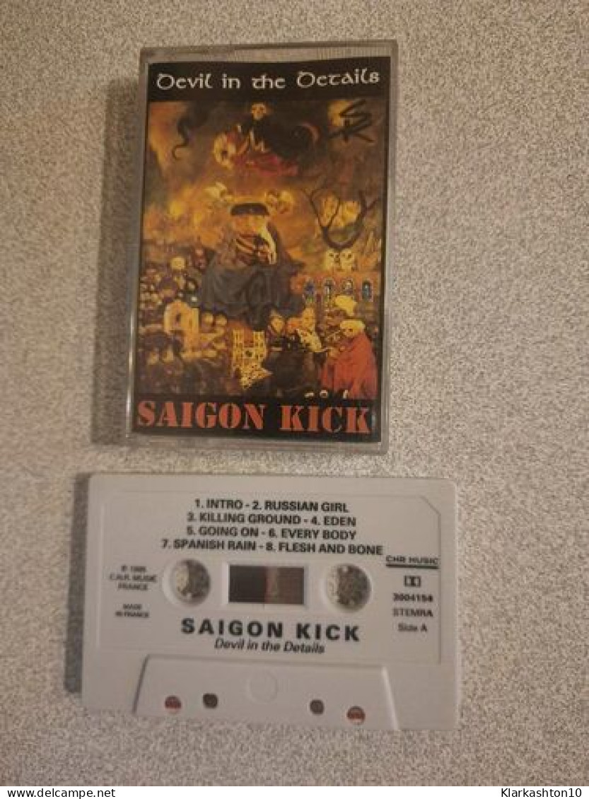 K7 Audio : Saigon Kick - Devil In Th Details - Casetes