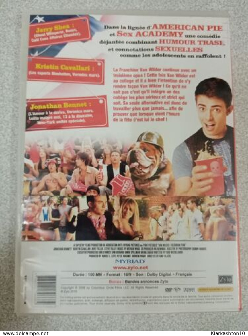 DVD - Van Wilder 3 (Jerry Shea Jonathan Bennett) - Altri & Non Classificati