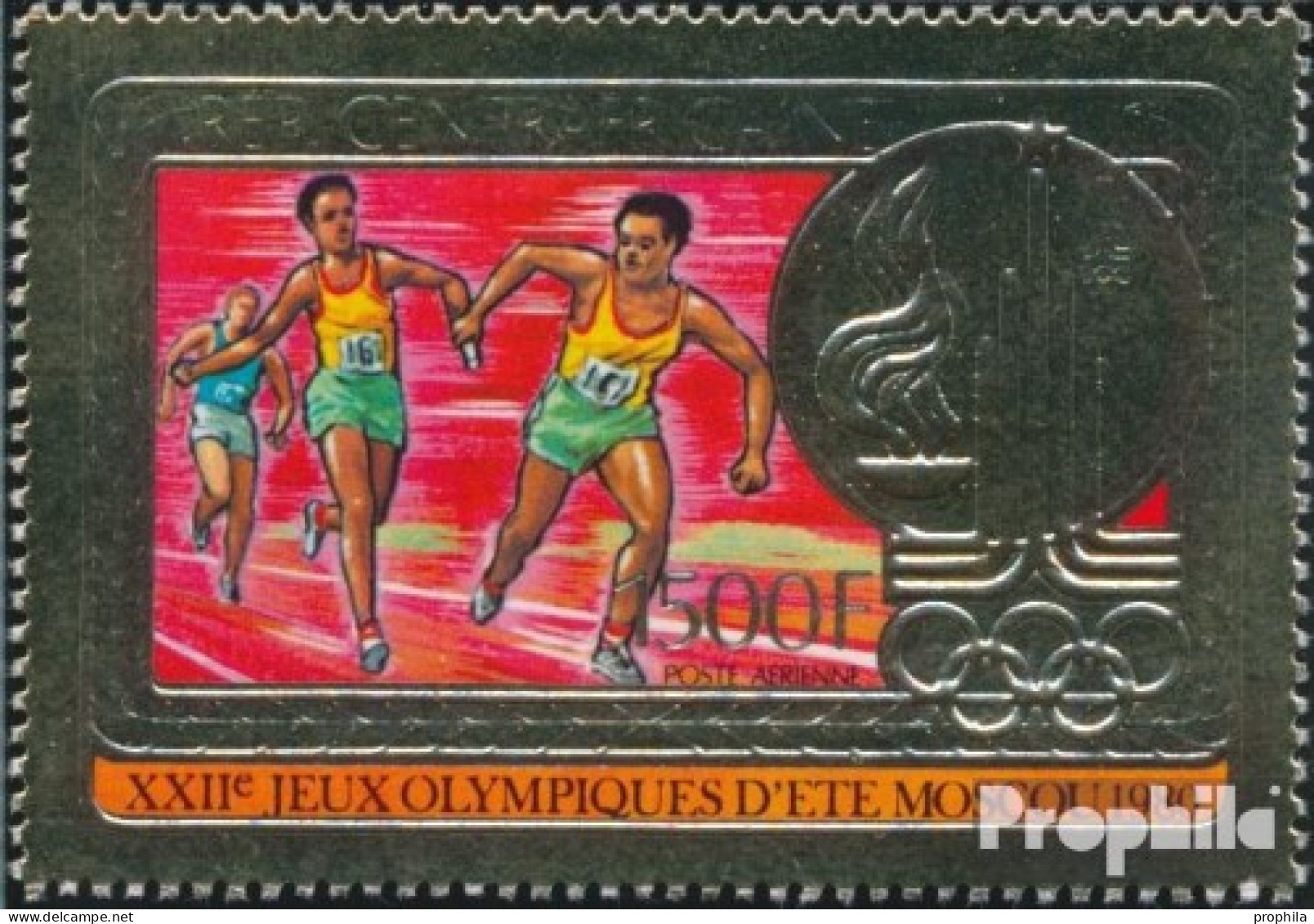 Zentralafrikanische Republik 686 (kompl.Ausg.) Postfrisch 1980 Olympia - Ongebruikt