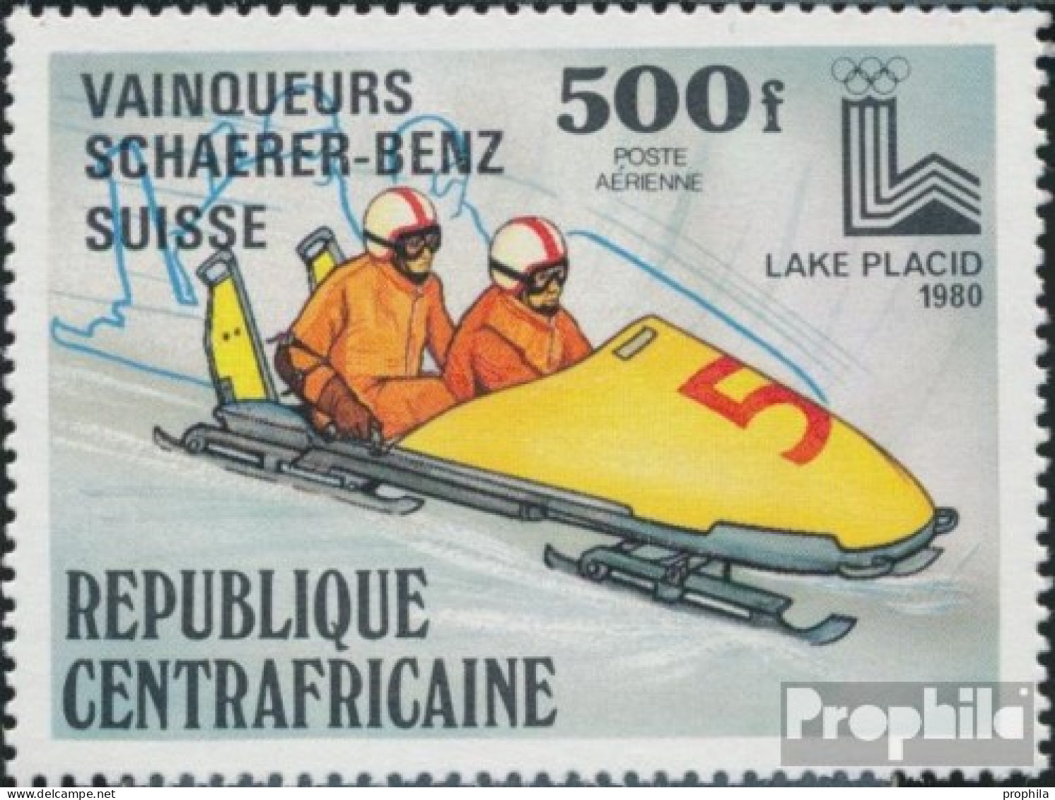 Zentralafrikanische Republik 676 (kompl.Ausg.) Postfrisch 1980 Olympia - Neufs