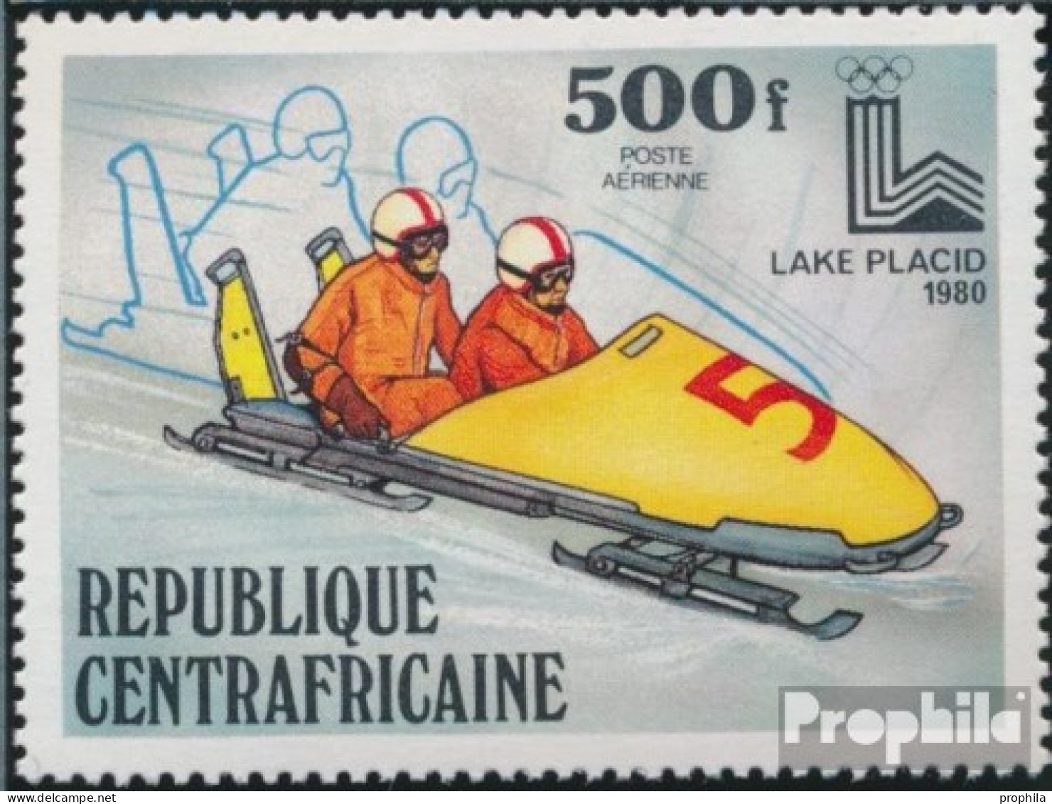 Zentralafrikanische Republik 636 (kompl.Ausg.) Postfrisch 1979 Olympia - Nuevos