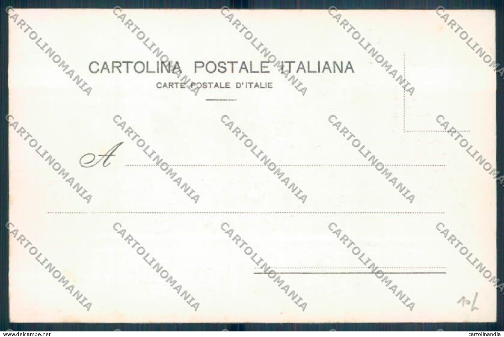 Palermo Carretto Siciliano Monte Pellegrino Asino Cartolina ZT8334 - Palermo