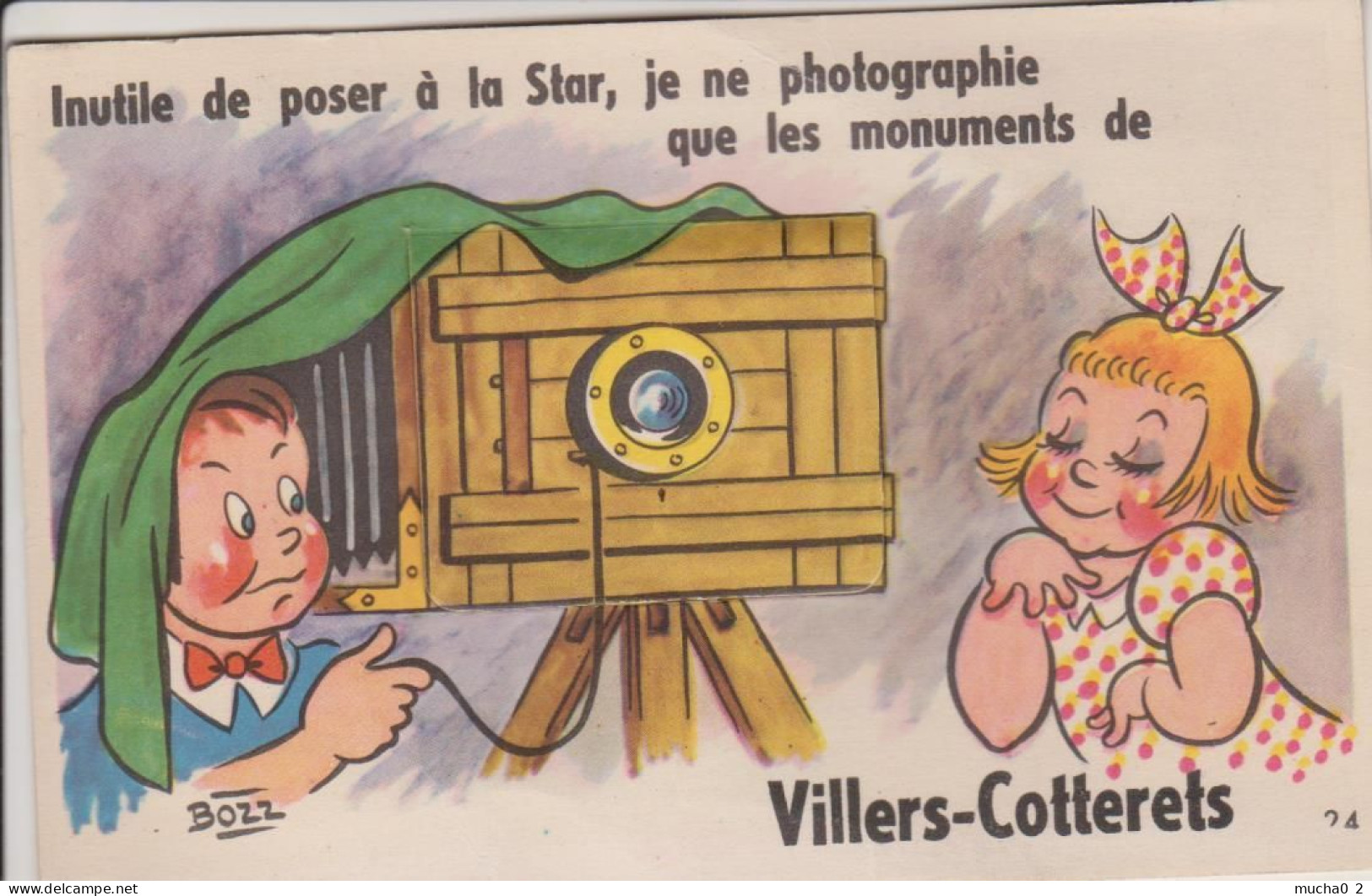 02 - VILLERS COTTERETS - CARTE A SYSTEME - Villers Cotterets