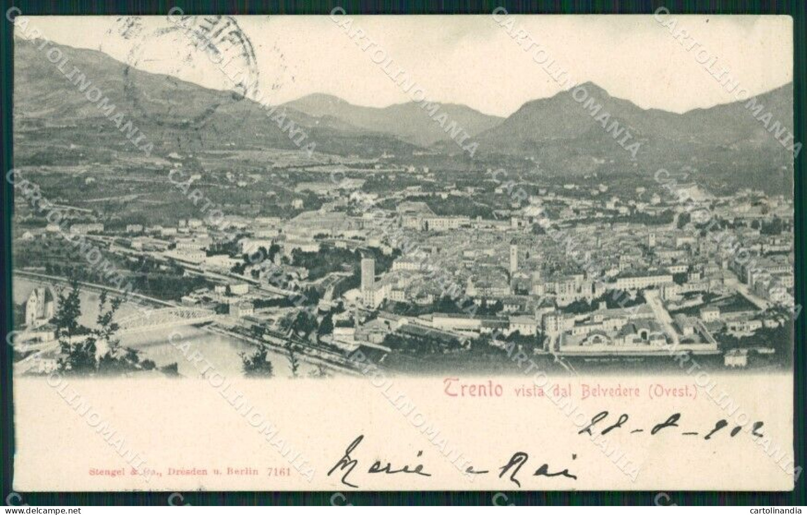 Trento Città Cartolina ZKM8463 - Trento