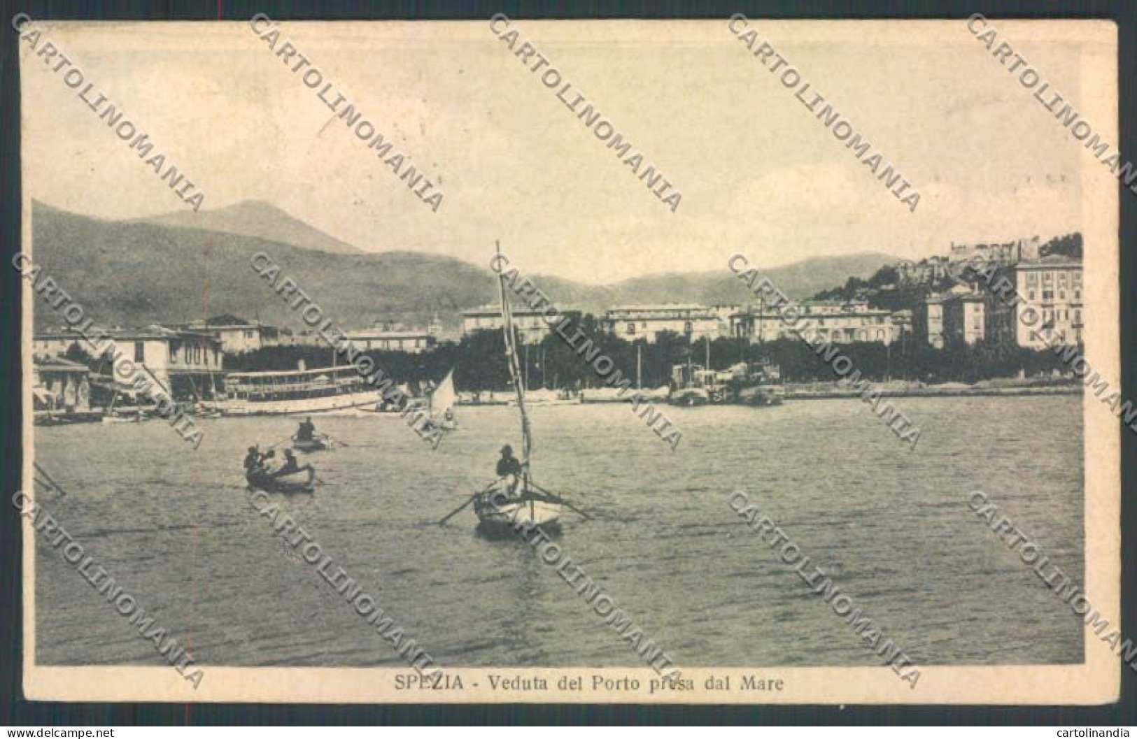 La Spezia Città PIEGA Cartolina ZT6708 - La Spezia