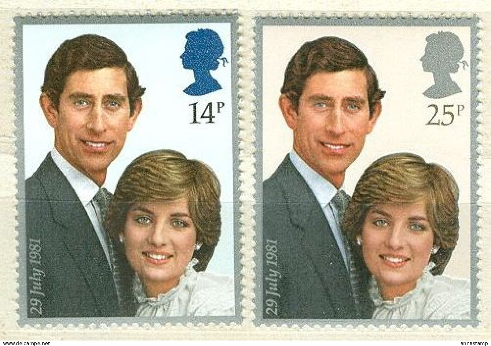 Great Britain MNH Set - Familles Royales