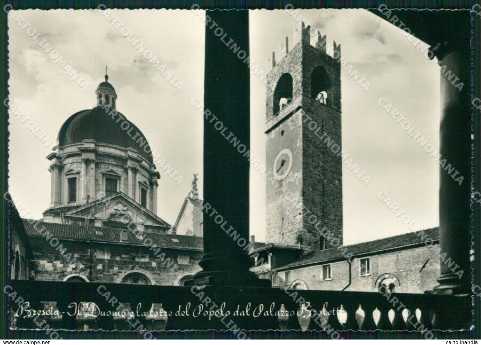 Brescia Città Duomo FG Foto Cartolina KB5445 - Brescia