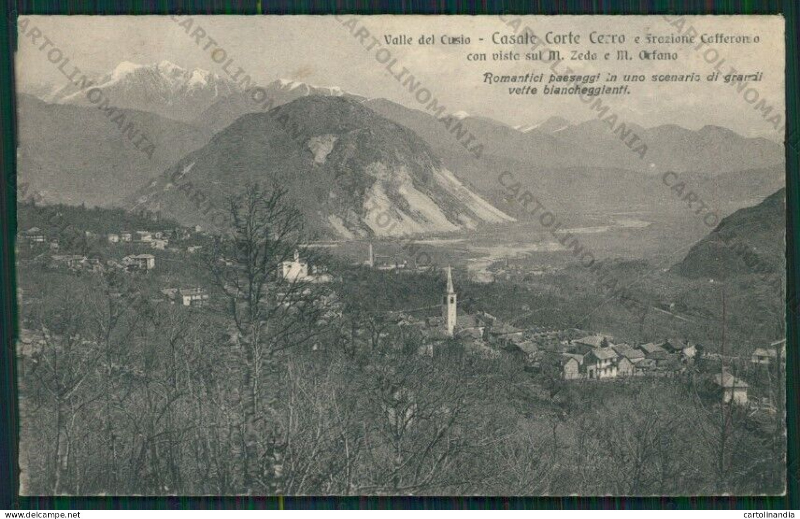 Verbania Casale Corte Cerro Cafferonio Cartolina ZC6000 - Verbania