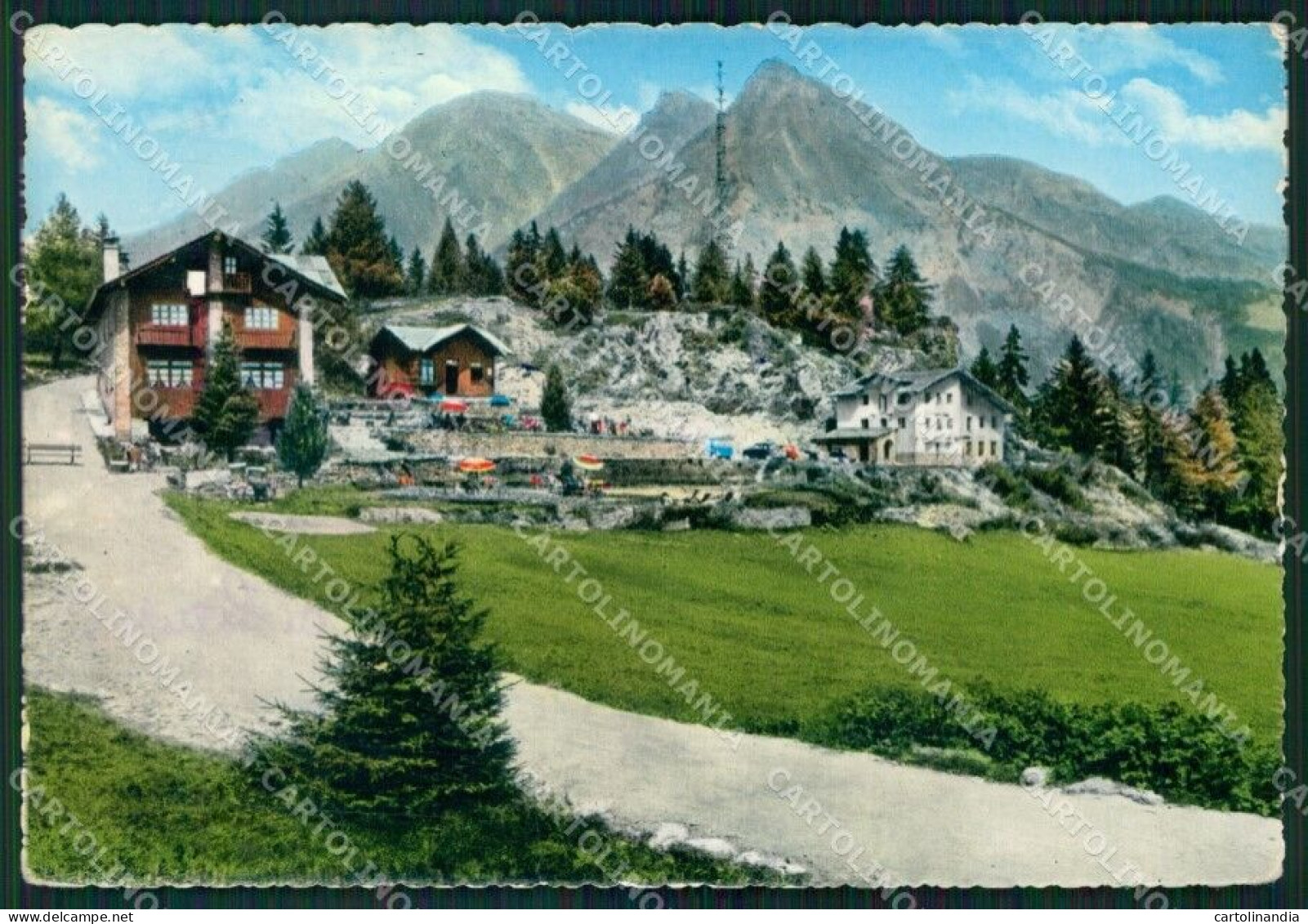 Aosta Saint Vincent PIEGA FG Foto Cartolina KB5449 - Aosta