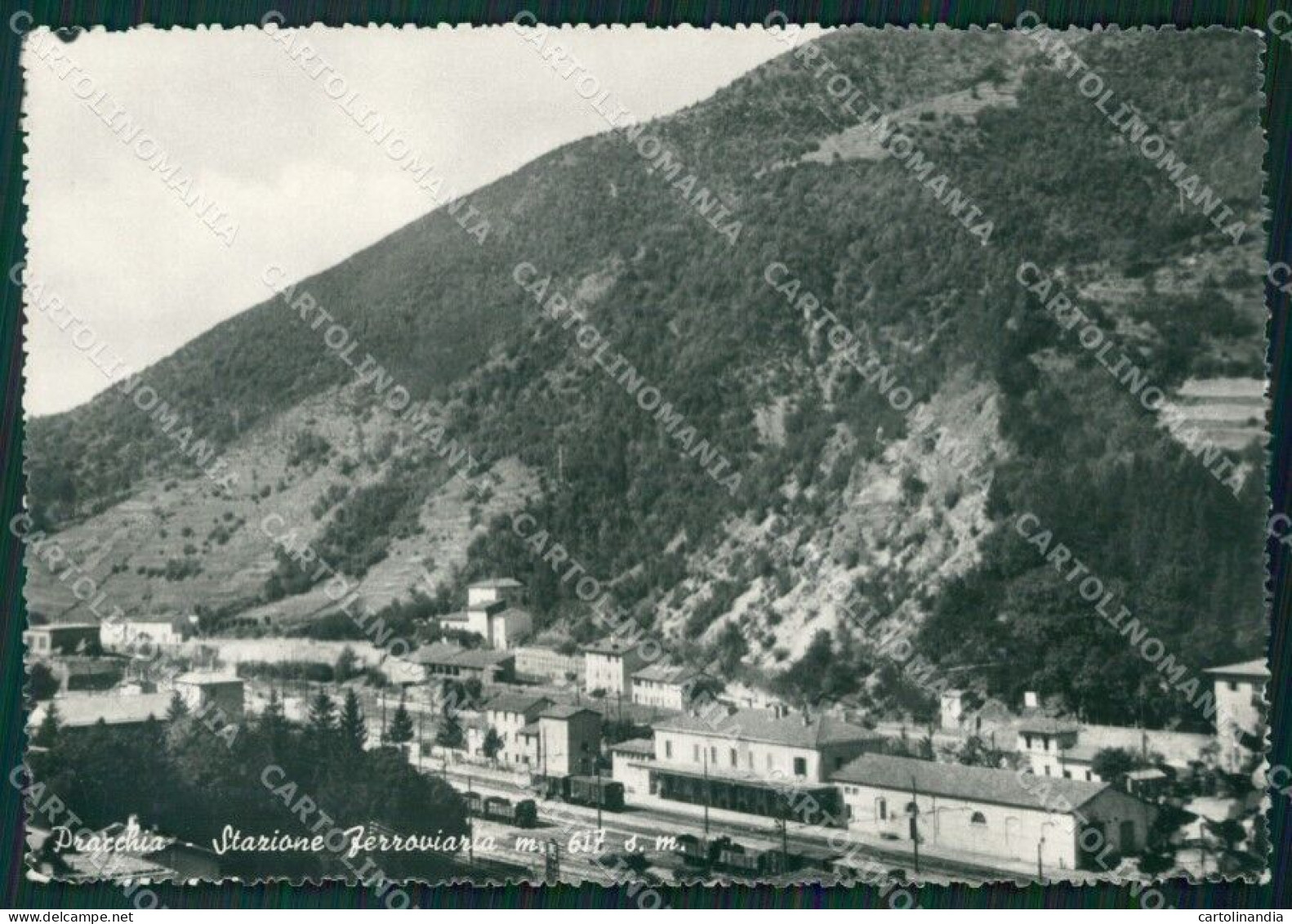 Pistoia Pracchia Stazione Foto FG Cartolina ZK1346 - Pistoia