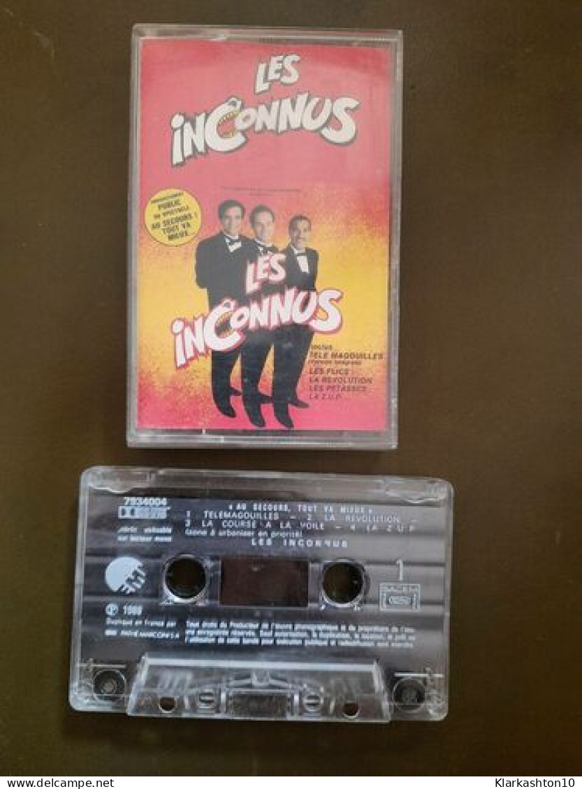 K7 Audio : Les Inconnus - Au Secours Tout Va Mieux - Audiocassette