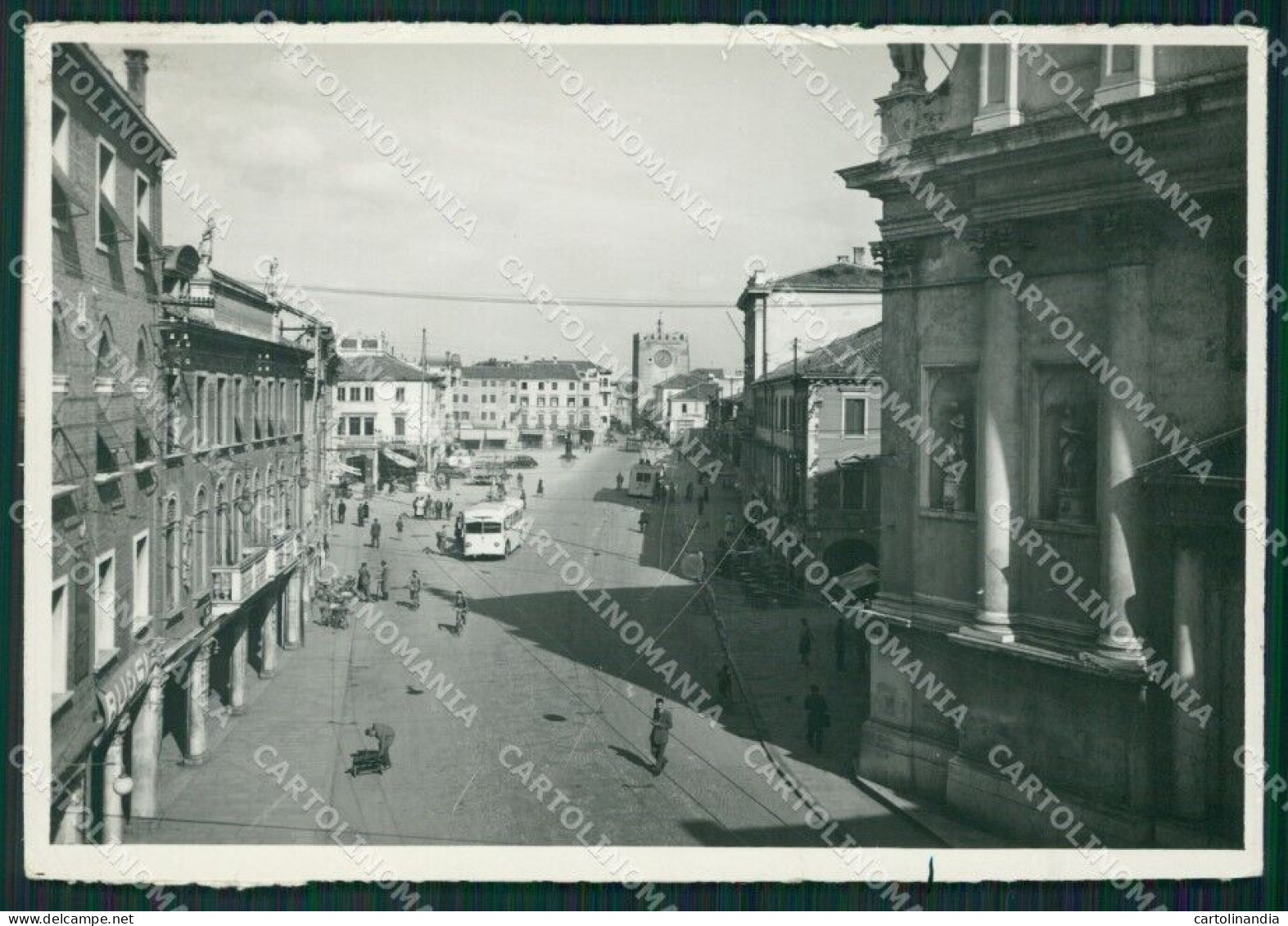 Venezia Mestre PIEGATA Foto FG Cartolina ZK1594 - Venezia (Venice)