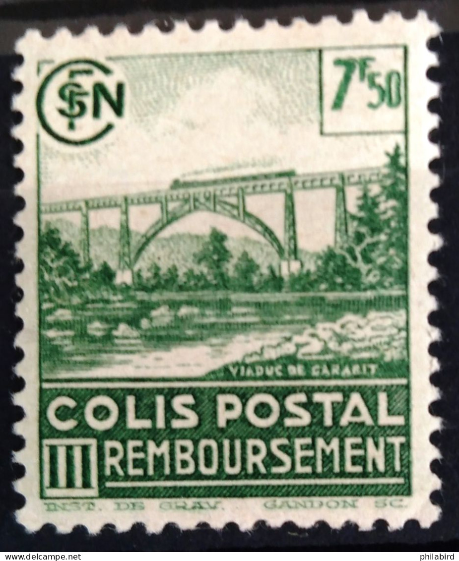 FRANCE                          COLIS POSTAUX   N° 180                        NEUF* - Neufs