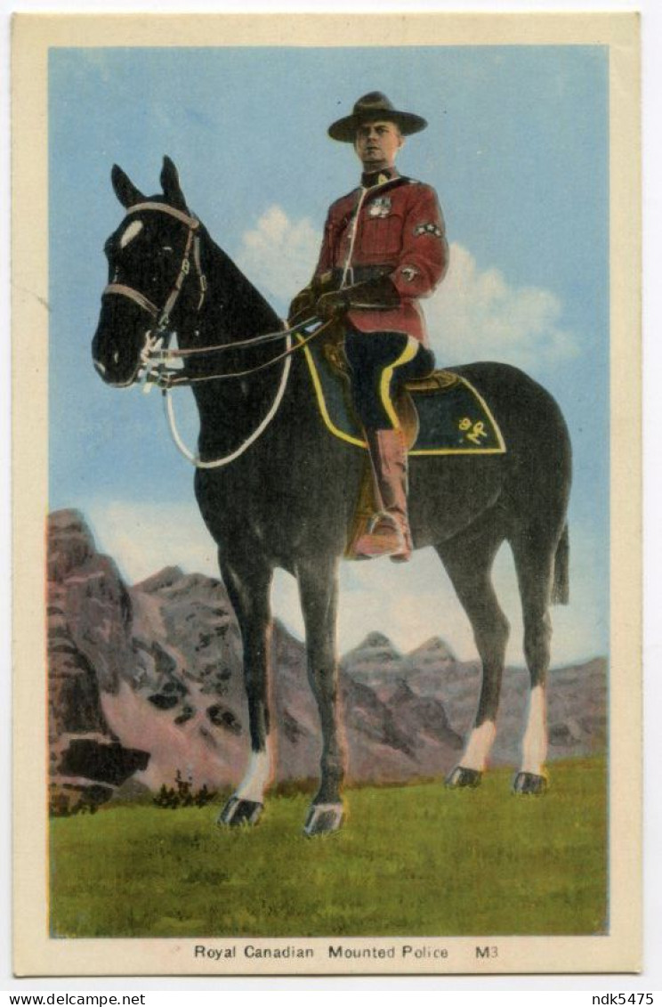 ROYAL CANADIAN MOUNTED POLICE - Politie-Rijkswacht