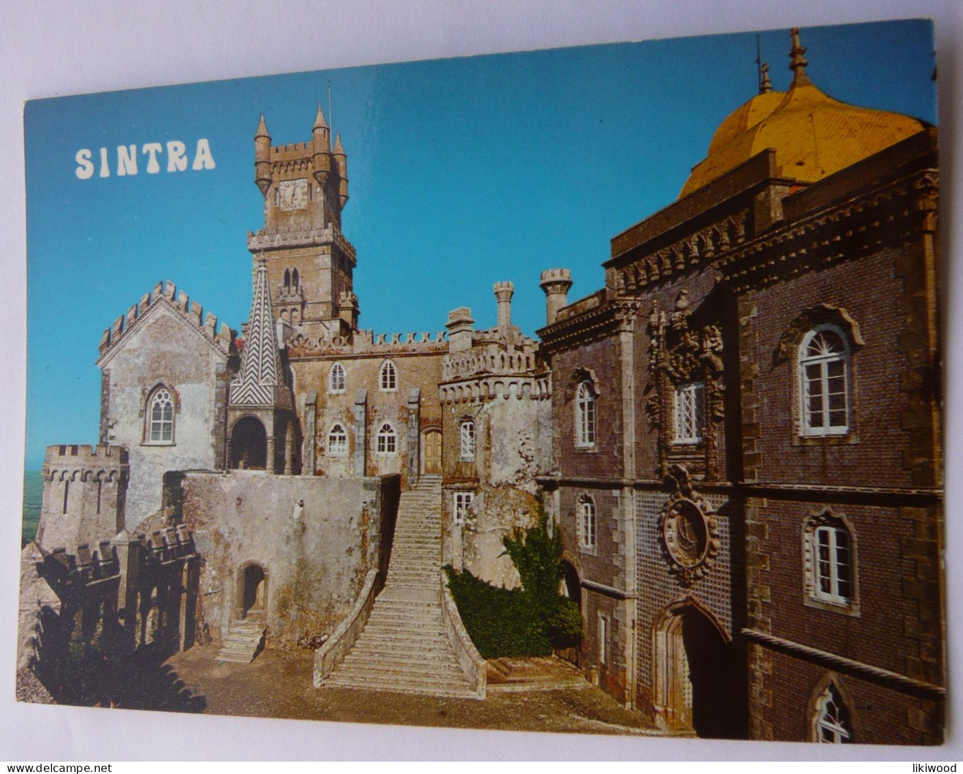 Sintra - Portugal, República Portuguesa - Palacio Da Pena, Torre Do Relogio, Palace Of The Sorrow, Clock`s Tower - Otros & Sin Clasificación