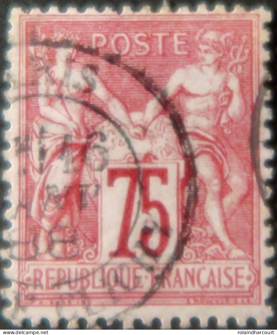 R1311/3009 - SAGE TYPE I N°71 Avec CàD De PARIS (Seine) Du 16 JANVIER 1888 - 1876-1878 Sage (Type I)