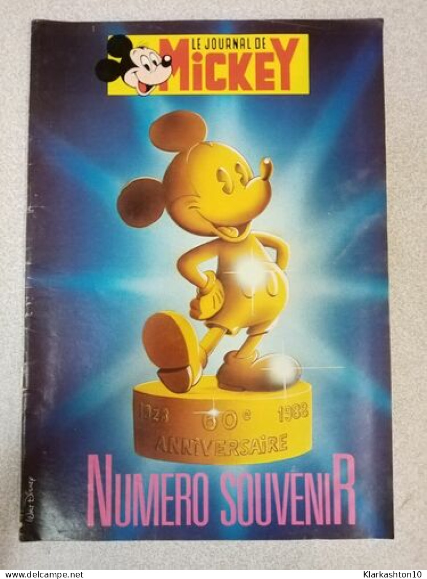 Le Journal De Mickey : Numero Souvenir / Novembre 1988 - Non Classés