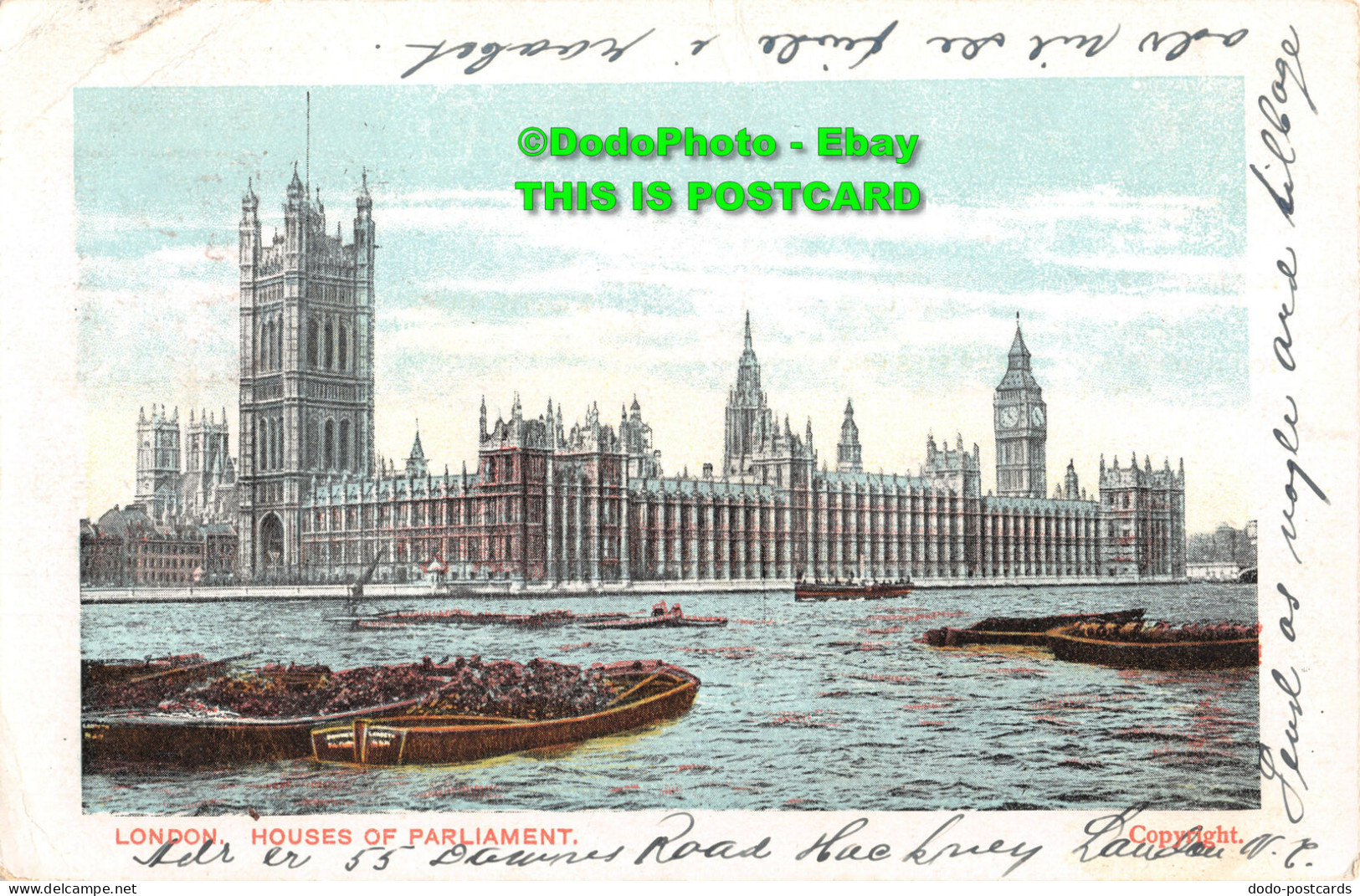 R430130 London. Houses Of Parliament. 1907 - Altri & Non Classificati