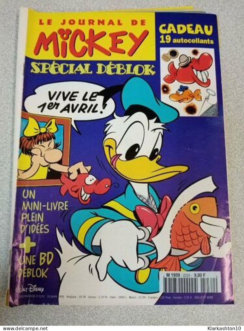 Le Journal De Mickey Nº 2232 / Mars 1995 - Non Classés