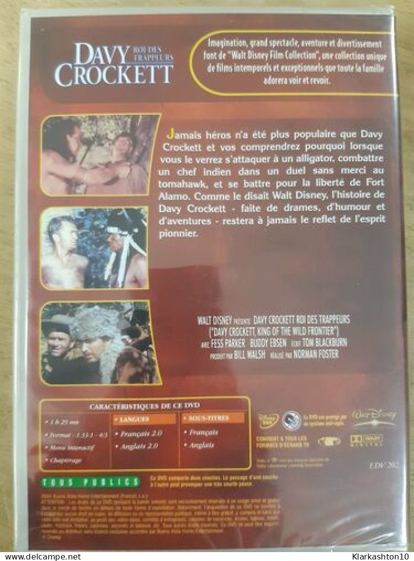 DVD Film - Davy Crockett - Classic Rare - Otros & Sin Clasificación