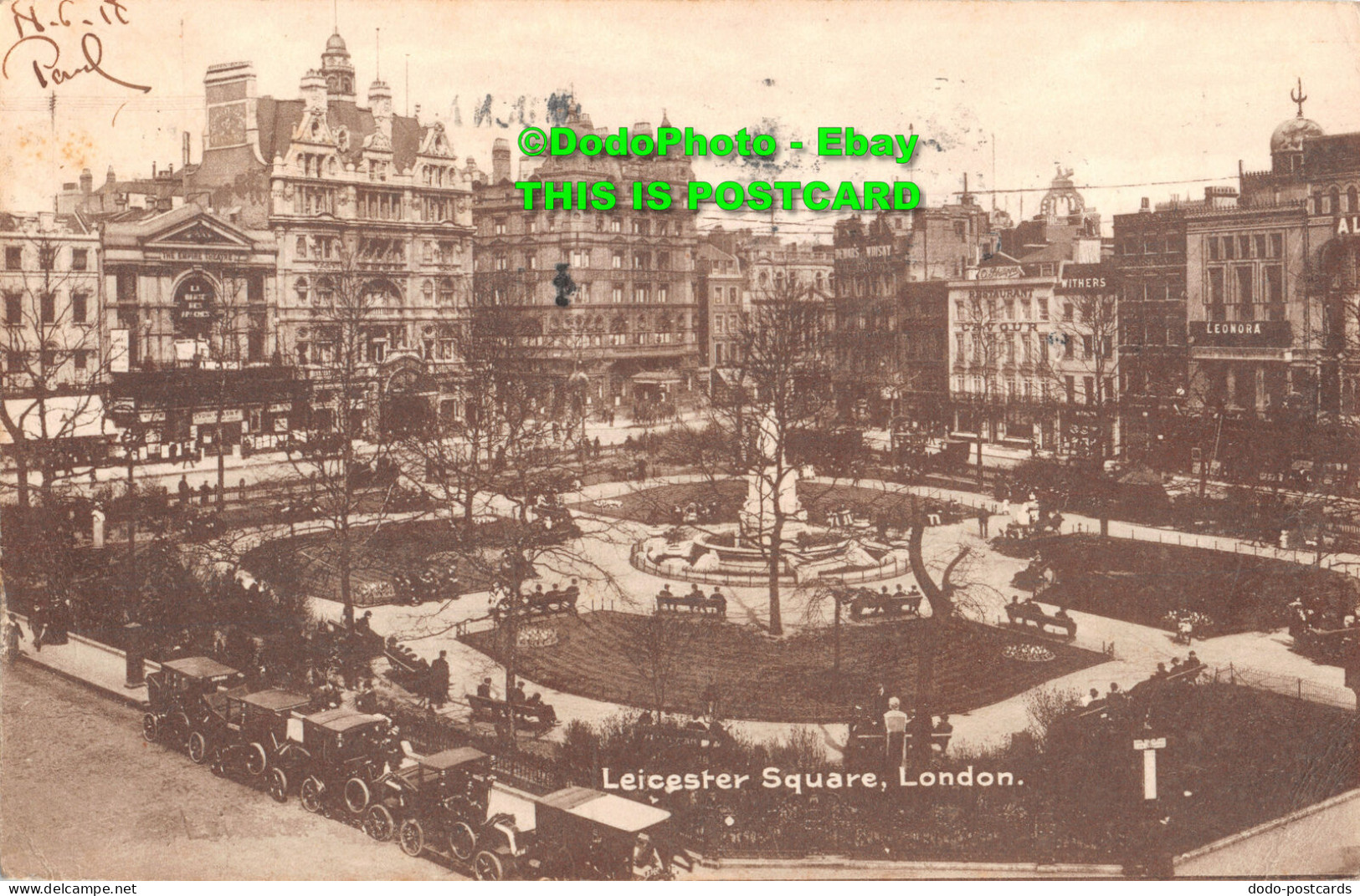 R430134 Leicester Square. London. National Series. M. And L. B7534 - Autres & Non Classés