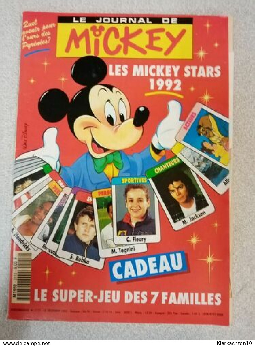 Le Journal De Mickey Nº 2113 / Décembre 1992 - Non Classés