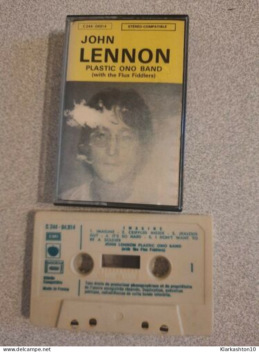 K7 Audio : John Lennon Plastic Ono Band - Imagine - Audiocassette