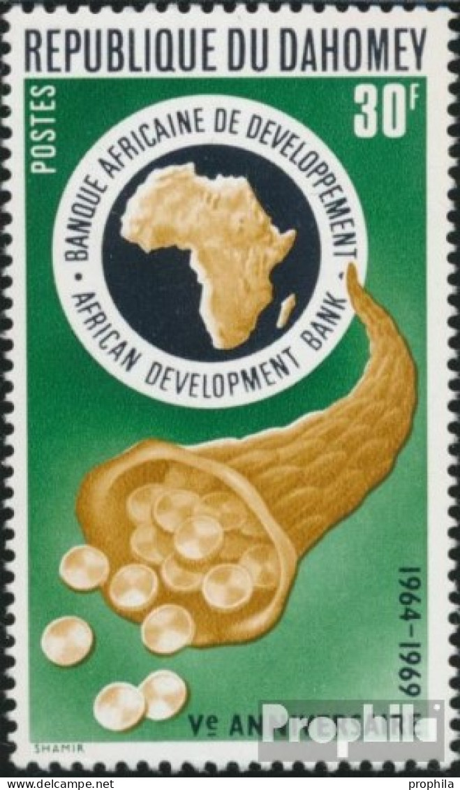 Dahomey 389 (kompl.Ausg.) Postfrisch 1969 Entwicklungsbank - Benin - Dahomey (1960-...)