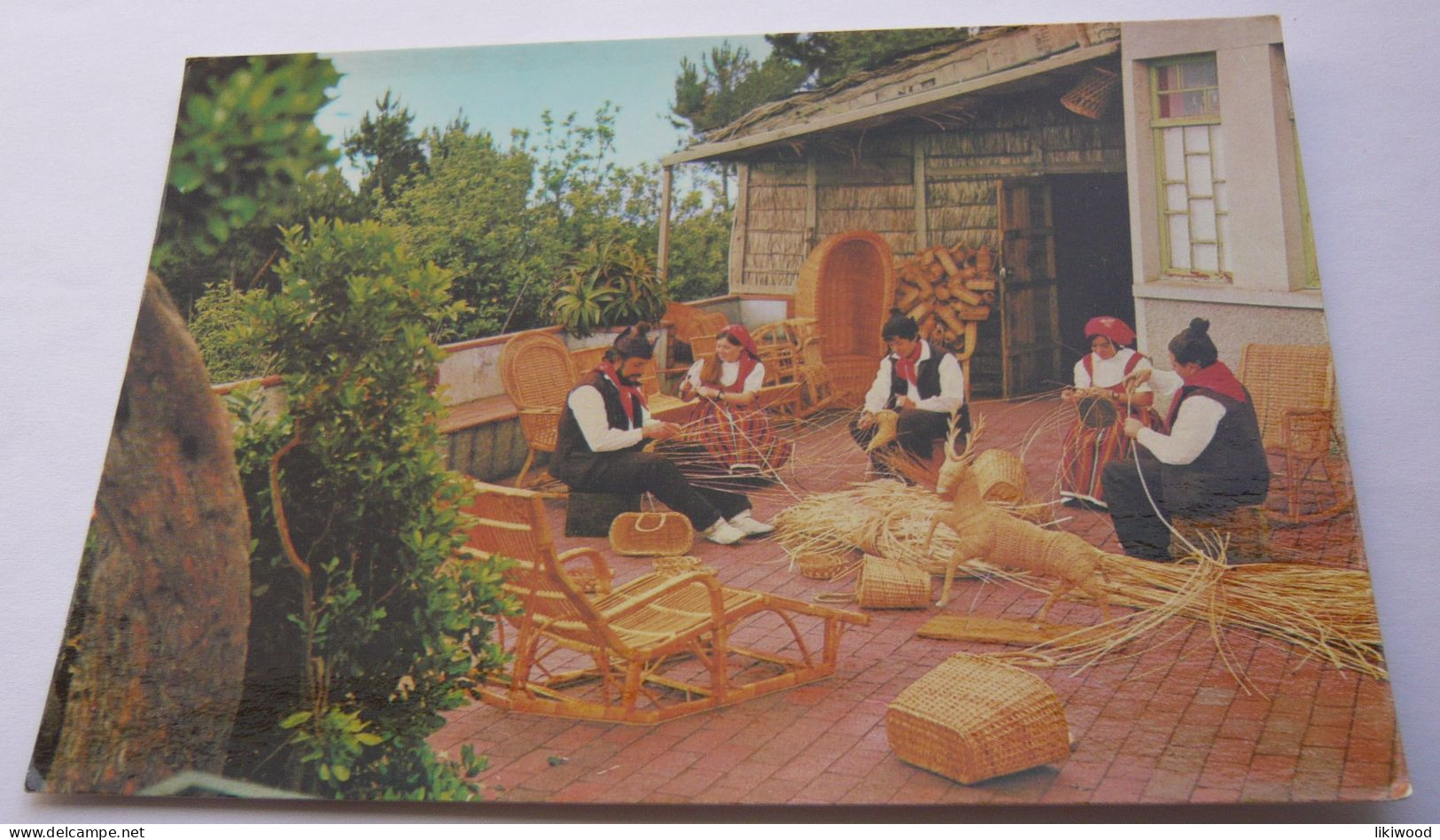 Camacha - Portugal, República Portuguesa, Madeira - Industria De Vimes, Wicker Work - Madeira