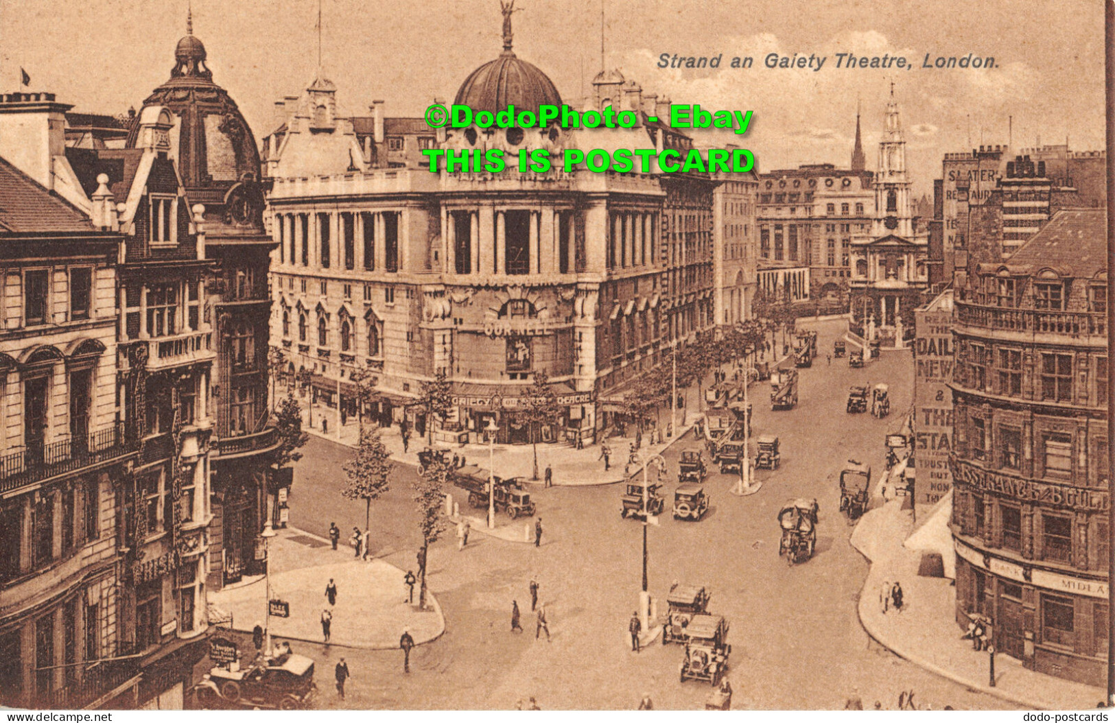 R430219 Strand An Gaiety Theatre. London. 12 - Sonstige & Ohne Zuordnung