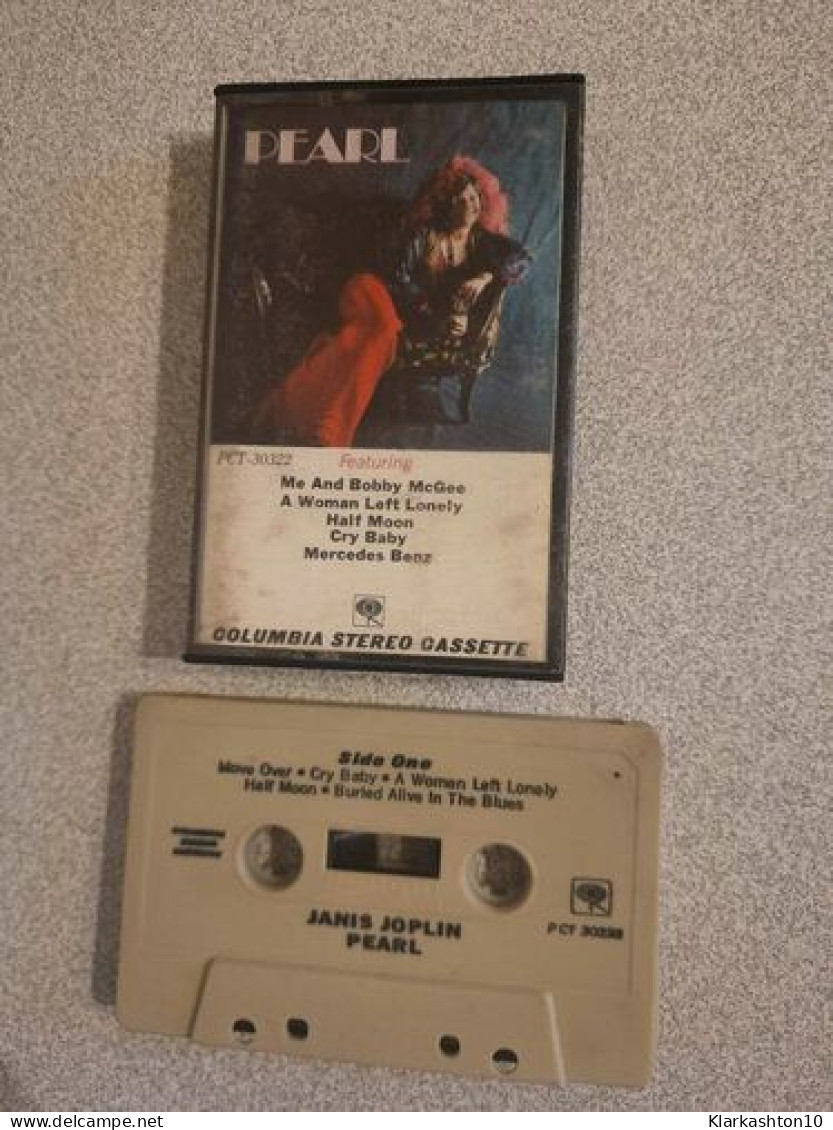 K7 Audio : Janis Joplin - Pearl - Cassettes Audio