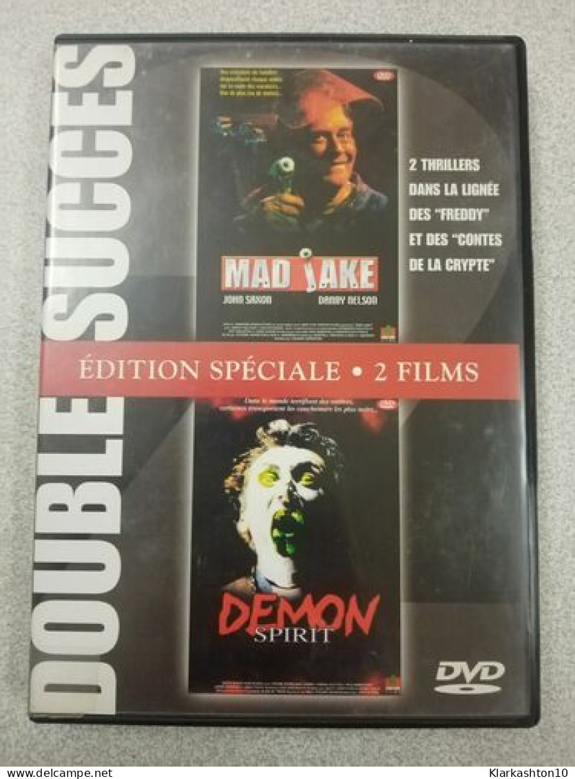 Dvd - Mad Jake / Demon Spirit (1 DVD 2 Films) - Otros & Sin Clasificación