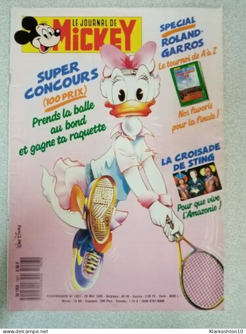 Le Journal De Mickey Nº 1927 / Mai 1989 - Non Classés