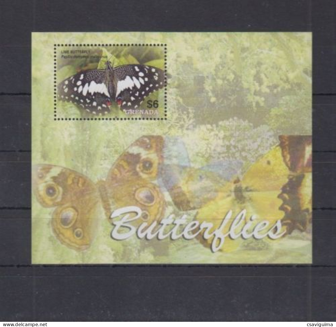Grenada - 2005 - Butterflies - Yv Bf 680 - Schmetterlinge