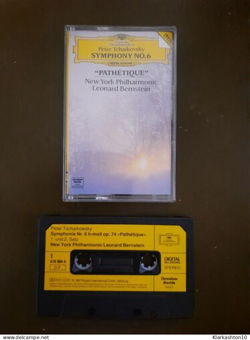 K7 Audio : Peter Tchaikovsky - Symphony No. 6 "Pathétique" New York Philarmonic Leonard Bernstein - Cassette